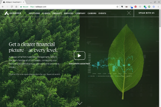 Addepar Home Page